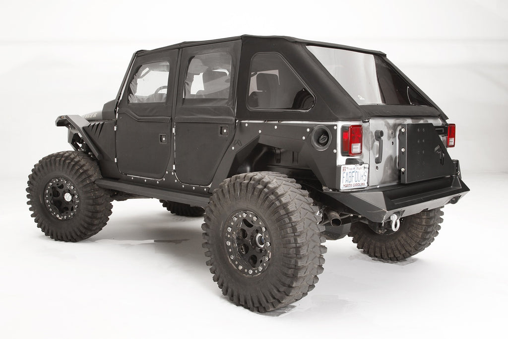 Fab Fours JK1001-B Fender for Select Jeep Wrangler, Jeep Wrangler JK