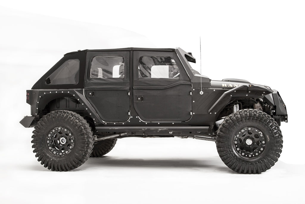 Fab Fours JK1003-B Fender Flare for Select Jeep Wrangler, Jeep Wrangler JK