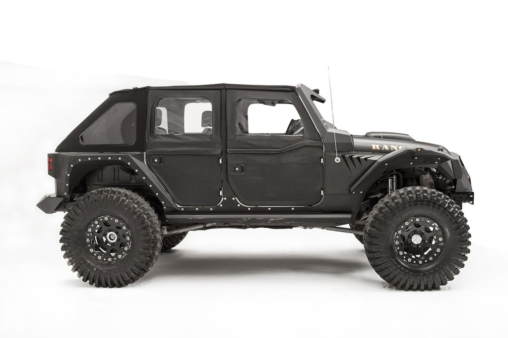 Fab Fours JK1004-1 Fender Gill Box for Select Jeep Wrangler, Jeep Wrangler JK
