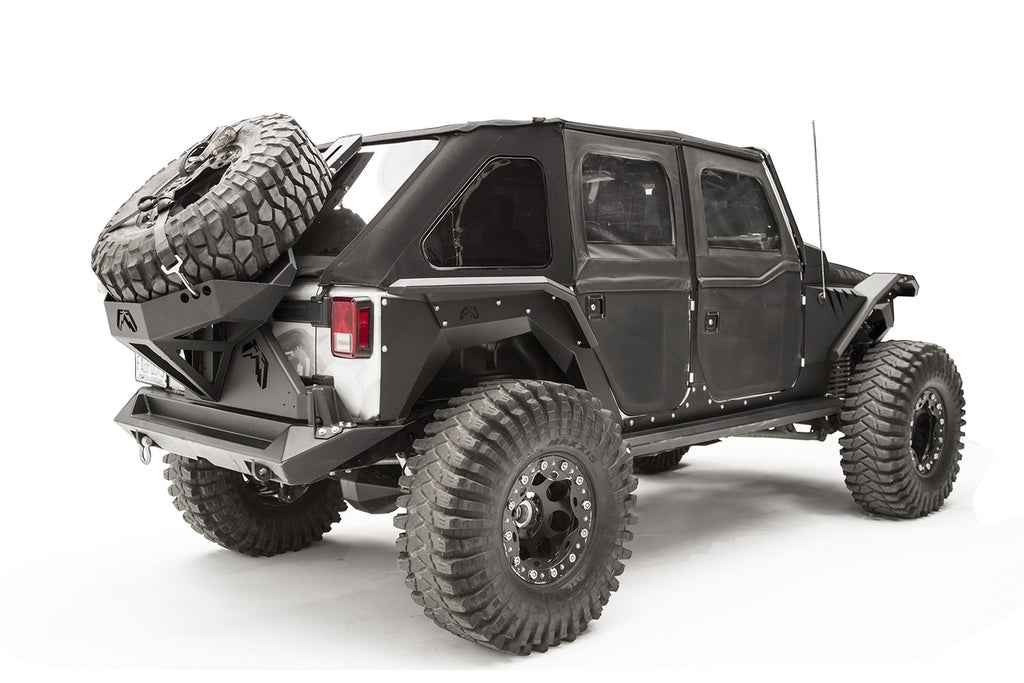 Fab Fours JK1005-B Fender Flare for Select Jeep Wrangler, Jeep Wrangler JK