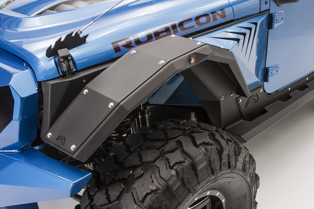 Fab Fours JK1006-B Fender Flare for Select Jeep Wrangler, Jeep Wrangler JK