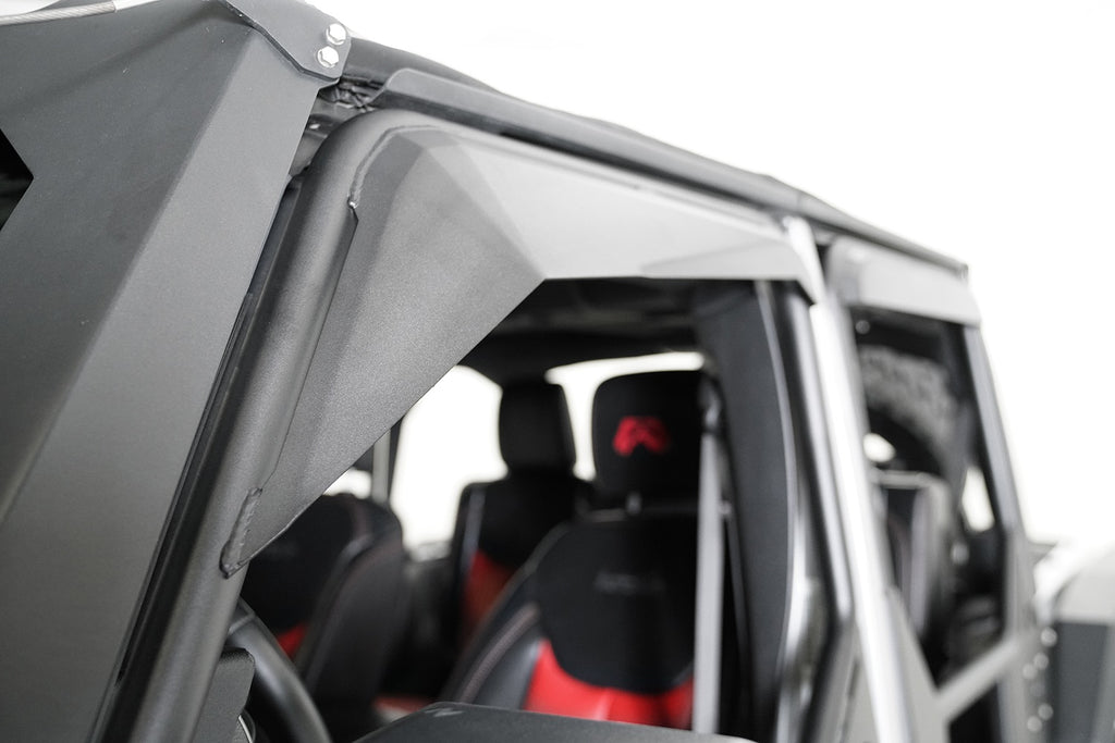 Fab Fours JK1030-1 Full Tube Doors for Select Jeep Wrangler, Jeep Wrangler JK