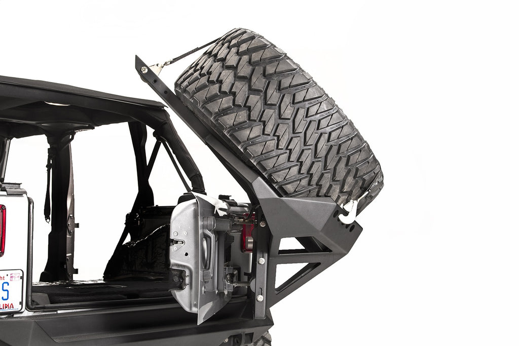 Fab Fours JK2070-1 Spare Tire Carrier for Select Jeep Wrangler, Jeep Wrangler JK