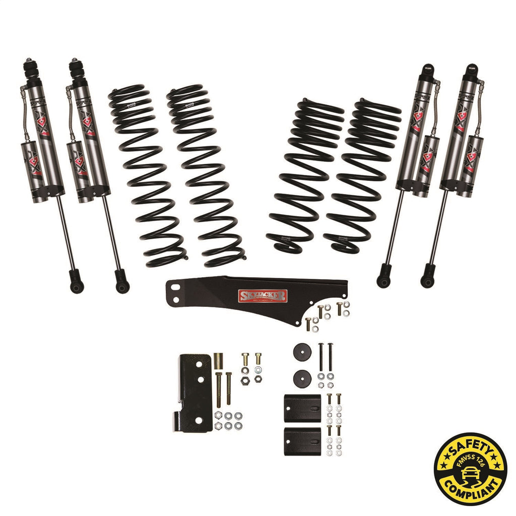 Skyjacker JK25BKXLT 2.5 in. Suspension Lift System With ADX 2.0 Remote Reservoir Shocks. for Select Jeep Wrangler, Jeep Wrangler JK