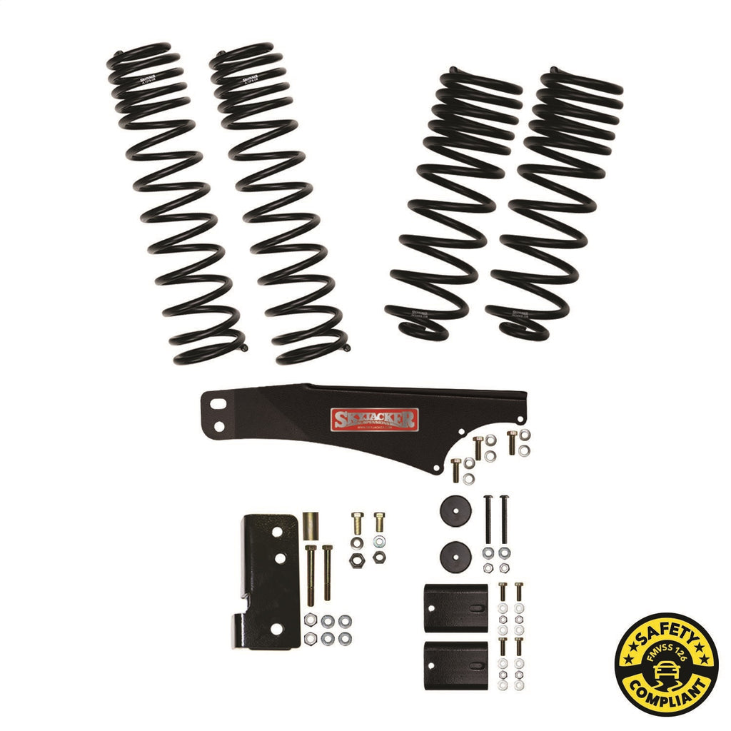 Skyjacker JK25BLT 2.5 in. Component Box With Dual Rate Long Travel Coil Springs. for Select Jeep Wrangler, Jeep Wrangler JK