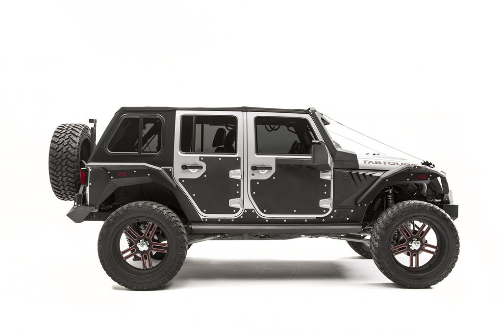 Fab Fours JK3000-B Door Skin for Select Jeep Wrangler, Jeep Wrangler JK