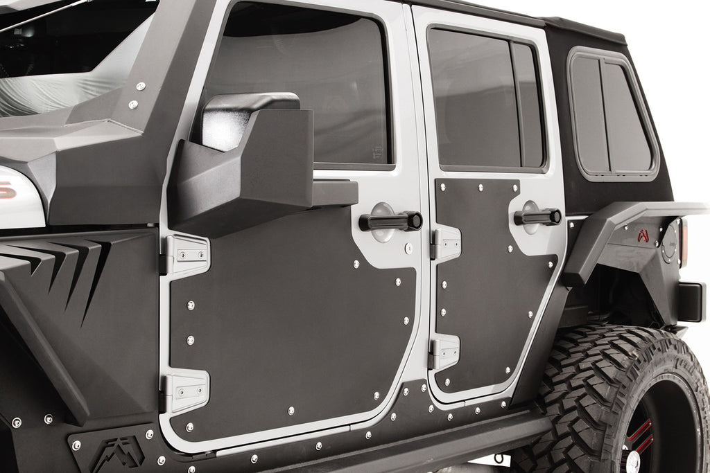 Fab Fours JK3000-B Door Skin for Select Jeep Wrangler, Jeep Wrangler JK