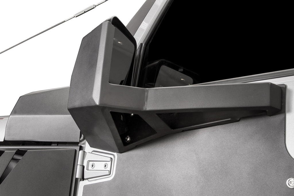 Fab Fours JK3001-1 Door Skin Mirror Guard for Select Jeep Wrangler, Jeep Wrangler JK