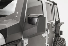 Load image into Gallery viewer, Fab Fours JK3001-B Door Skin Mirror Guard for Select Jeep Wrangler, Jeep Wrangler JK