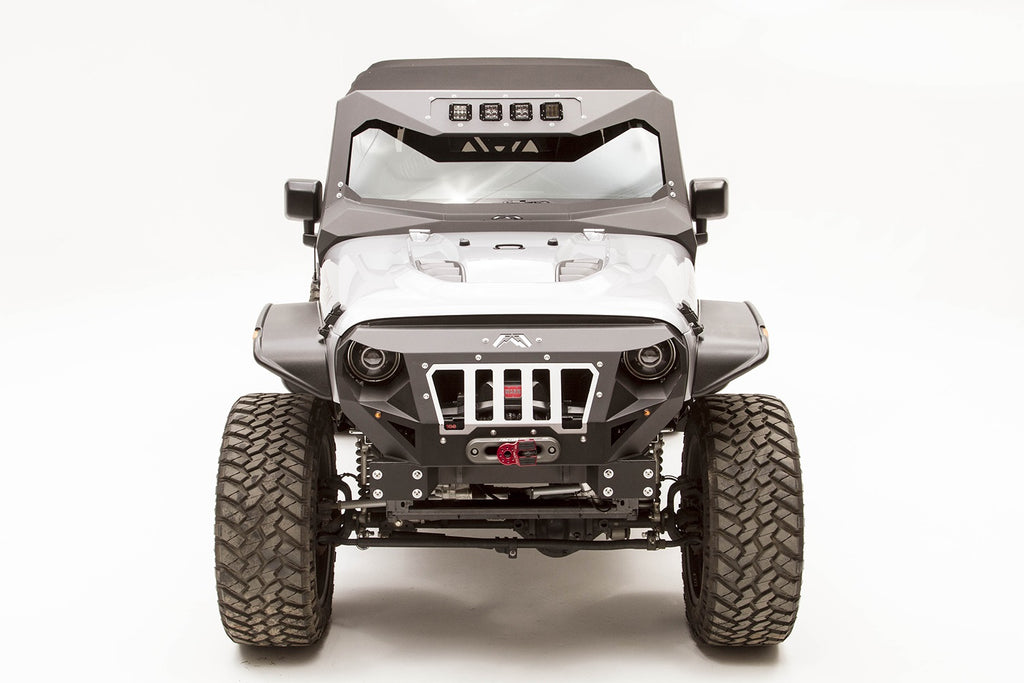 Fab Fours JK3021-B ViCowl Light Insert for Select Jeep Wrangler, Jeep Wrangler JK