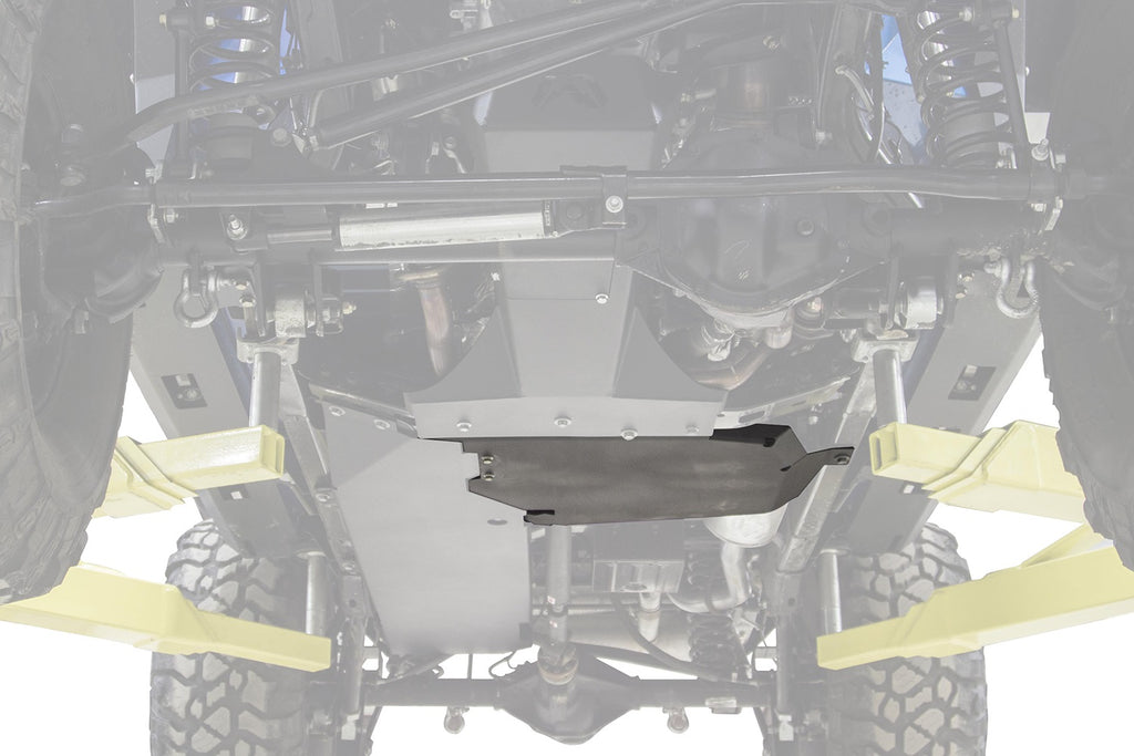 Fab Fours JK3031-B Transfer Case Skid Plate for Select Jeep Wrangler, Jeep Wrangler JK