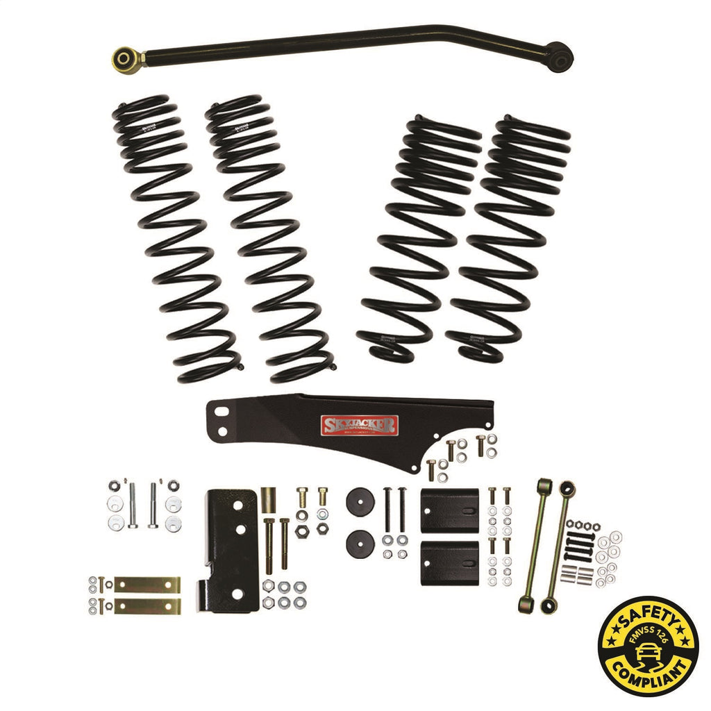 Skyjacker JK35BLT 3.5 in. Component Box With Dual Rate Long Travel Coil Springs. for Select Jeep Wrangler, Jeep Wrangler JK