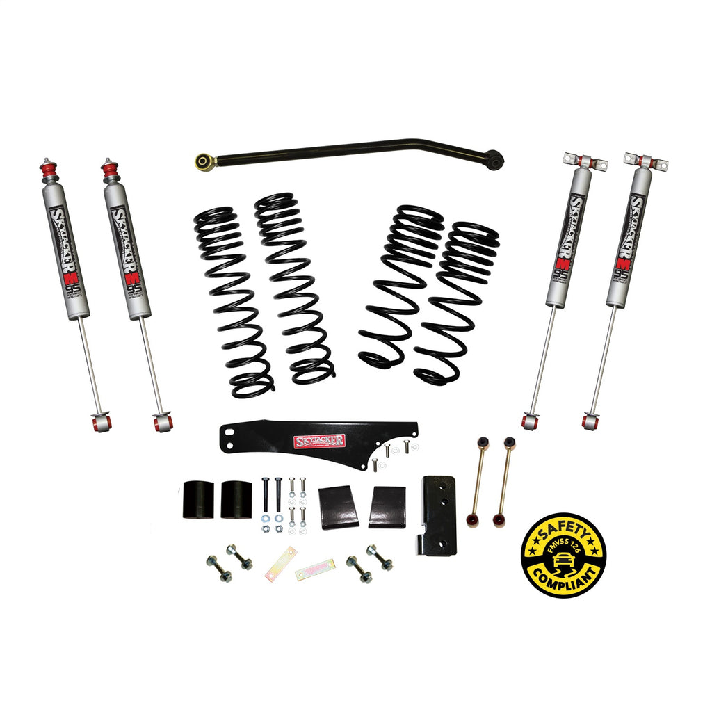 Skyjacker JK35BPMLT 3.5-4in. Jeep JK Lift Kit for Select Jeep Wrangler, Jeep Wrangler JK