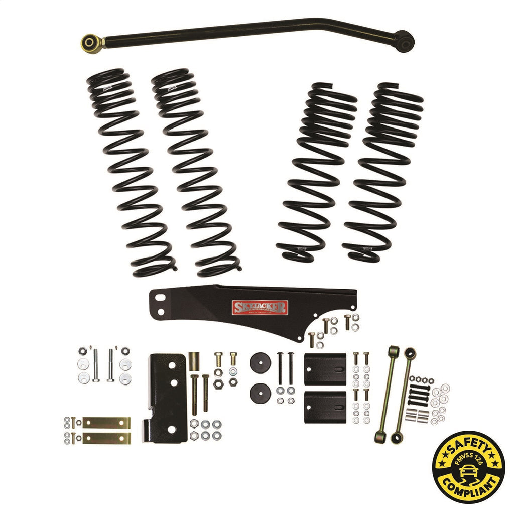 Skyjacker JK40BLT 4 in. Component Box With Dual Rate Long Travel Coil Springs. for Select Jeep Wrangler, Jeep Wrangler JK