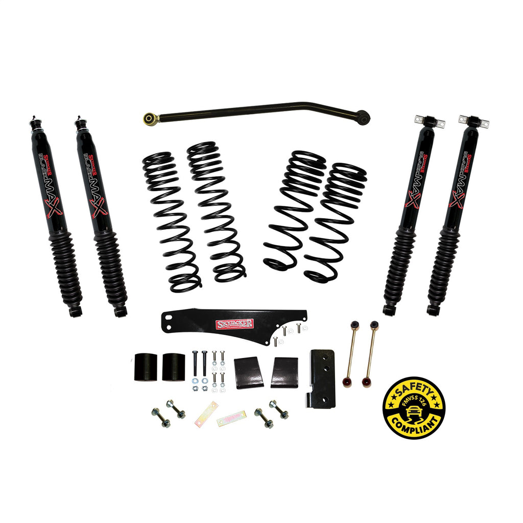 Skyjacker JK40BPBLT 3.5-4in. Jeep JK Lift Kit for Select Jeep Wrangler, Jeep Wrangler JK