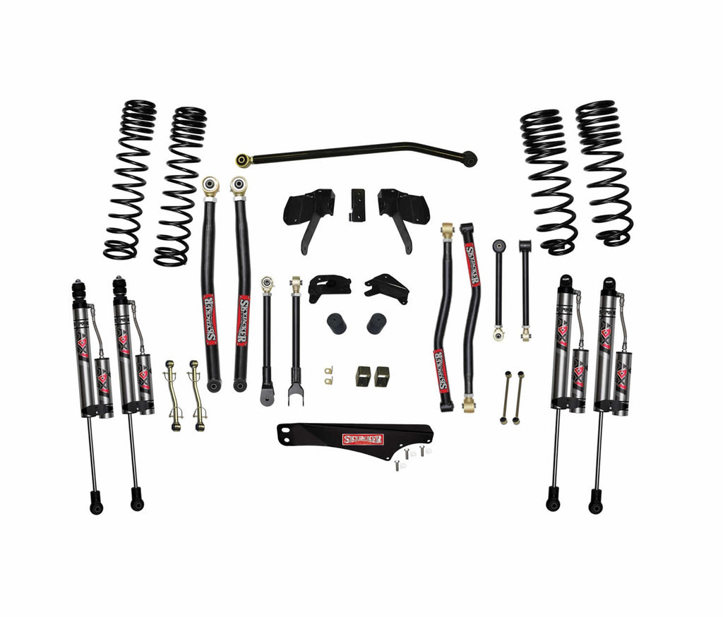 Skyjacker JK50LKLT-SX-X 5 in. Long Arm Suspension Lift System With ADX 2.0 Remote Reservoir Shocks. for Select Jeep Wrangler, Jeep Wrangler JK