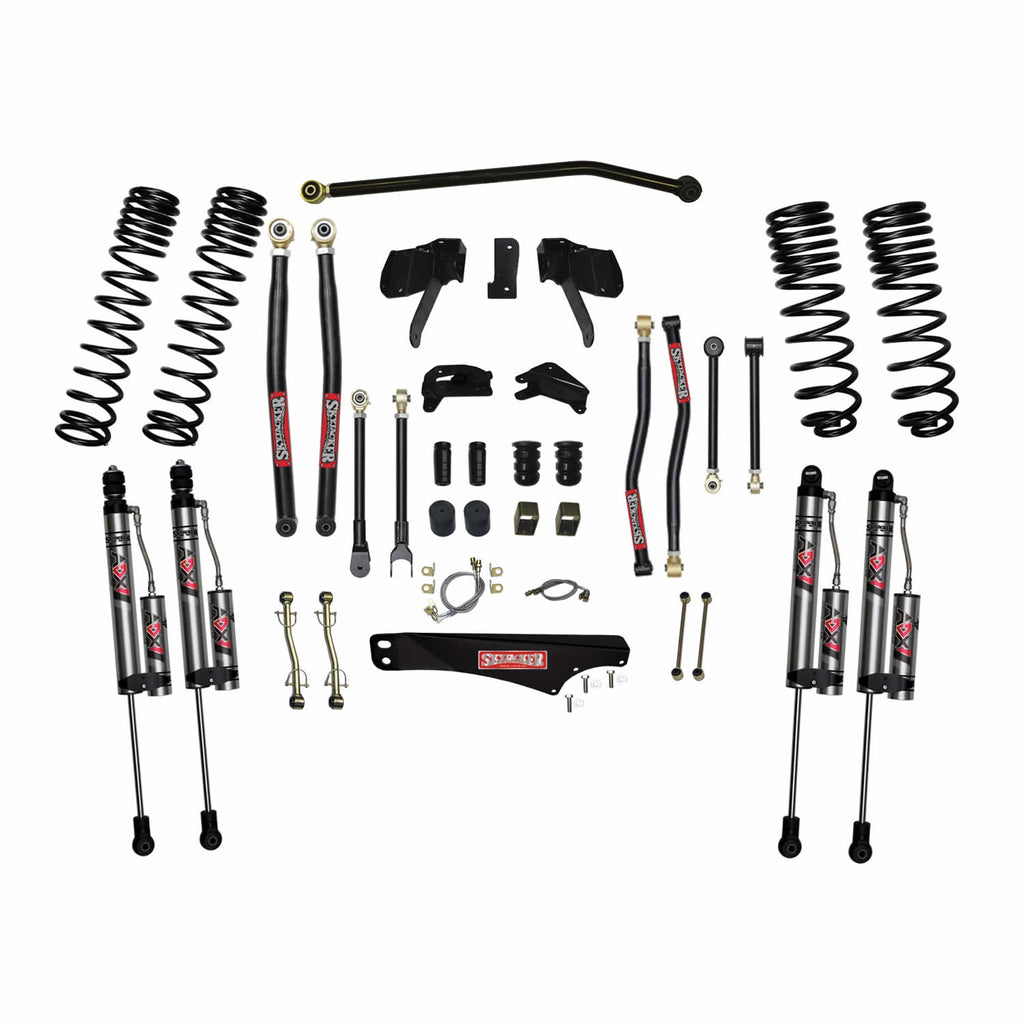 Skyjacker JK60LKLT-SX-X 6 in. Long Arm Suspension Lift System With ADX 2.0 Remote Reservoir Shocks. for Select Jeep Wrangler, Jeep Wrangler JK