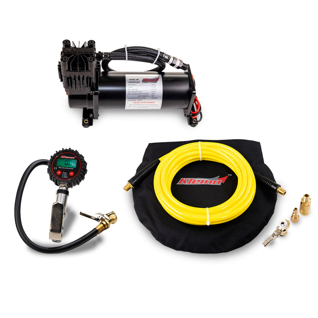 Kleinn Automotive Air Horns JK6450 Add-On Compressor for Select Jeep Wrangler, Jeep Wrangler JK