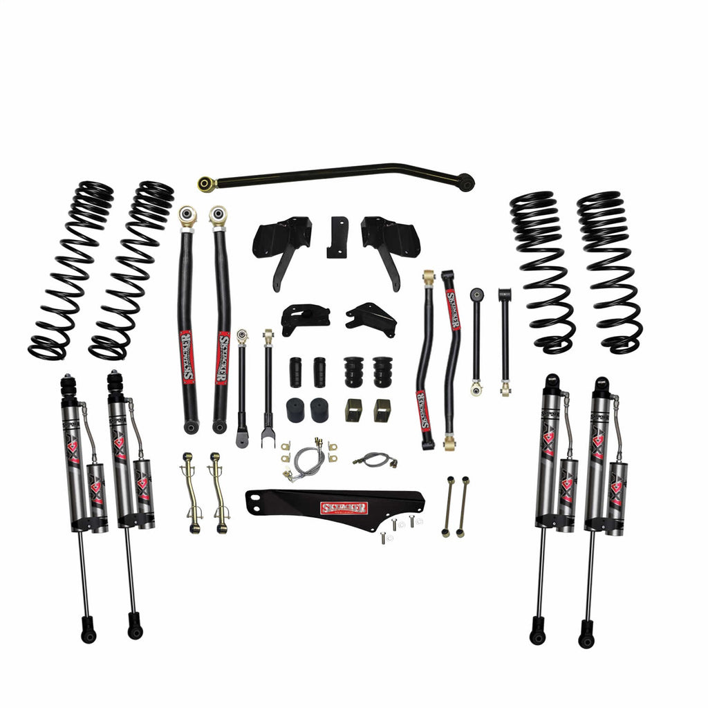 Skyjacker JK70LKLT-SX-X 7 in. Long Arm Suspension Lift System With ADX 2.0 Remote Reservoir Shocks. for Select Jeep Wrangler, Jeep Wrangler JK