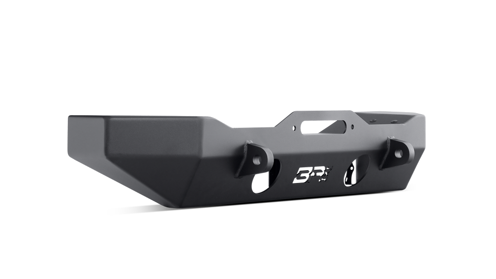 Body Armor 4x4 JL-19532 Mid-Stubby Front Bumper for Select Jeep Gladiator, Jeep Wrangler