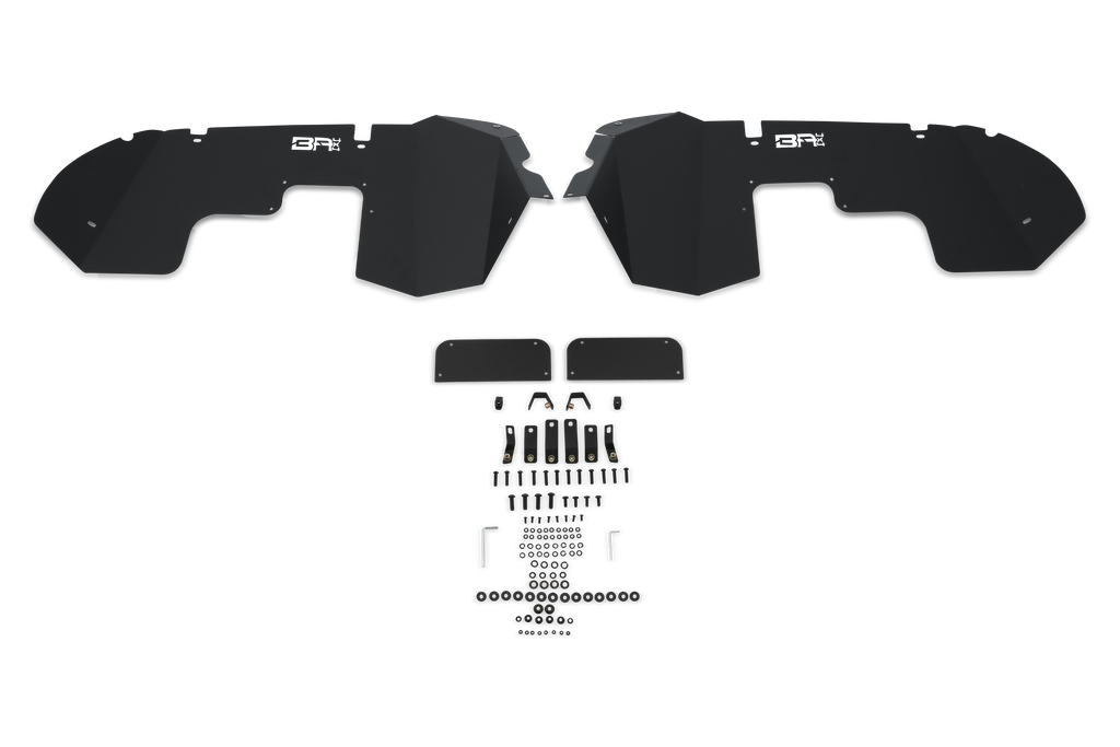 Body Armor 4x4 JL-6100 Fender Liners, Front, Wrangler-Gladiator for Select Jeep Gladiator, Jeep Wrangler
