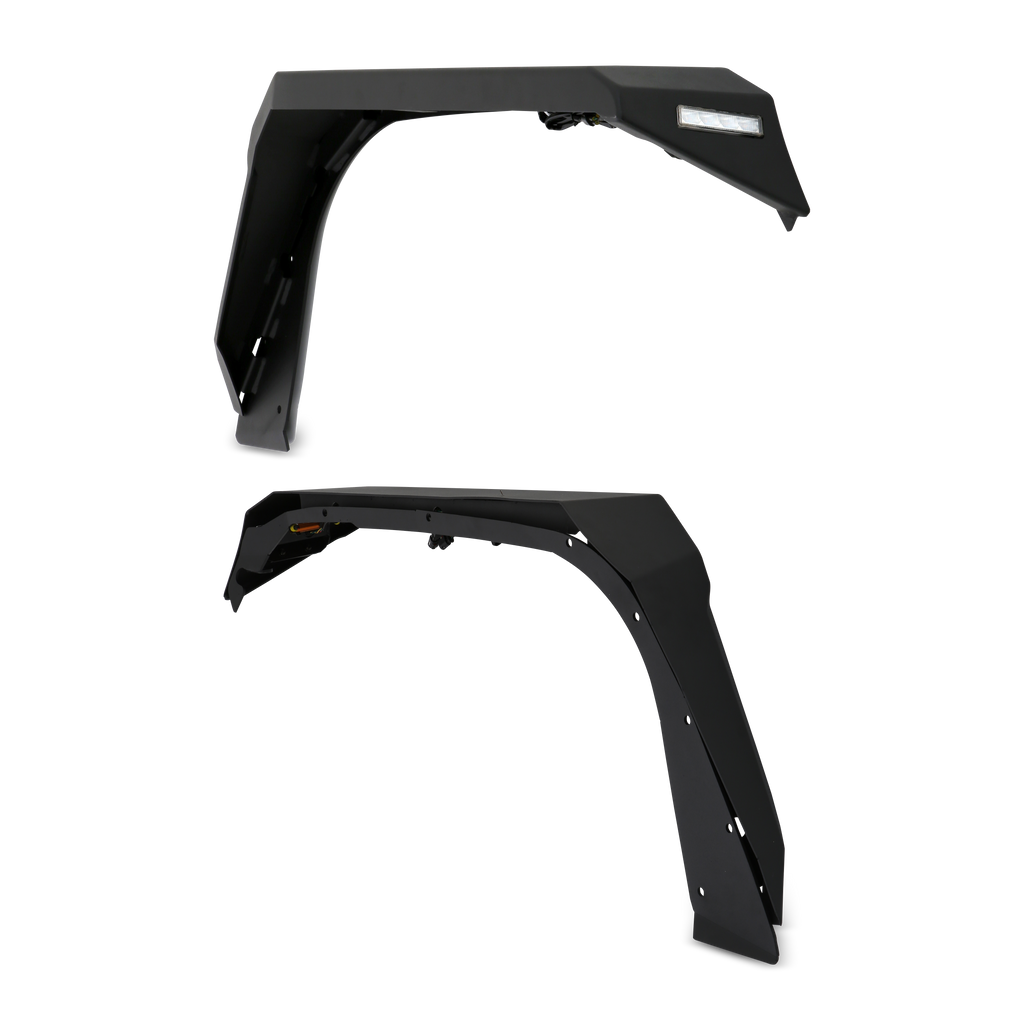 Body Armor 4x4 JL-6102 Fender Flares, Front, Wrangler-Gladiator for Select Jeep Gladiator, Jeep Wrangler