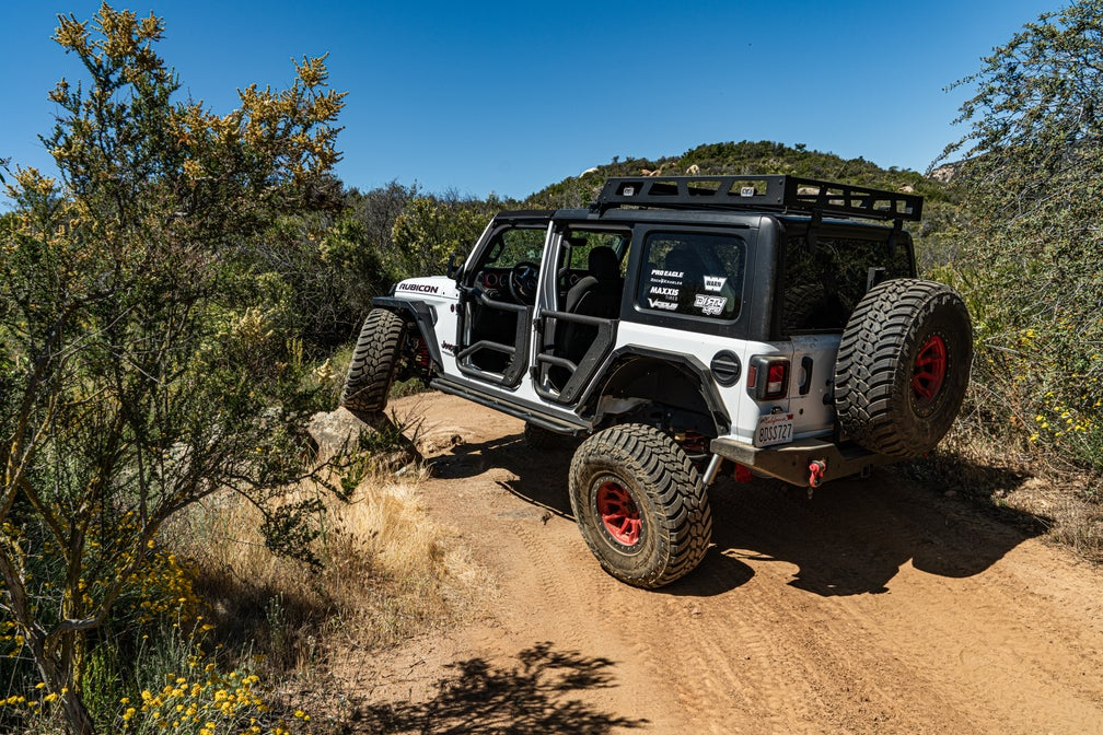 Body Armor 4x4 JL-6155 Tube Doors Rear, Pair for Select Jeep Gladiator, Jeep Wrangler