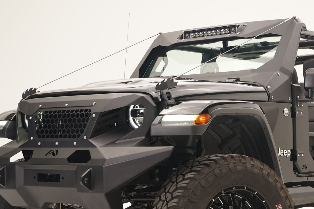 Fab Fours JL1060-B ViCowl Limb Riser for Select Jeep Wrangler