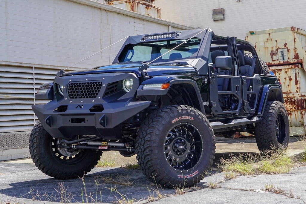 Fab Fours JL1060-B ViCowl Limb Riser for Select Jeep Wrangler