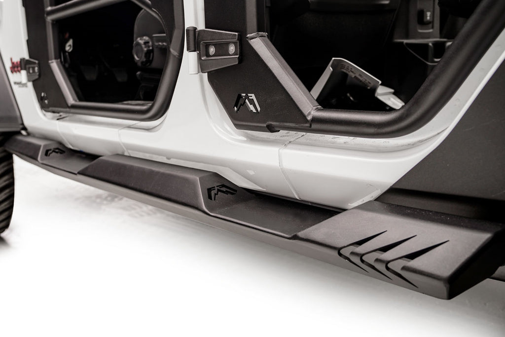 Fab Fours JL18-G1550-1 Light Rock Slider for Select Jeep Wrangler