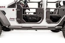 Load image into Gallery viewer, Fab Fours JL18-G1550-B Light Rock Slider for Select Jeep Wrangler