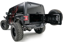 Load image into Gallery viewer, Fab Fours JL18-Y1851-B Heavy Duty Rear Bumper for Select Jeep Wrangler