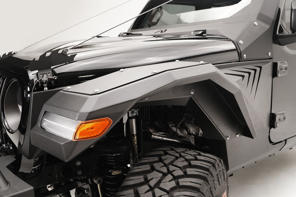 Fab Fours JL2006-1 Fender Flare for Select Jeep Wrangler