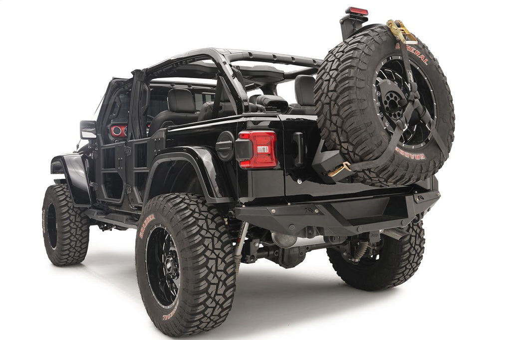 Fab Fours JL2070-B Spare Tire Carrier for Select Jeep Wrangler