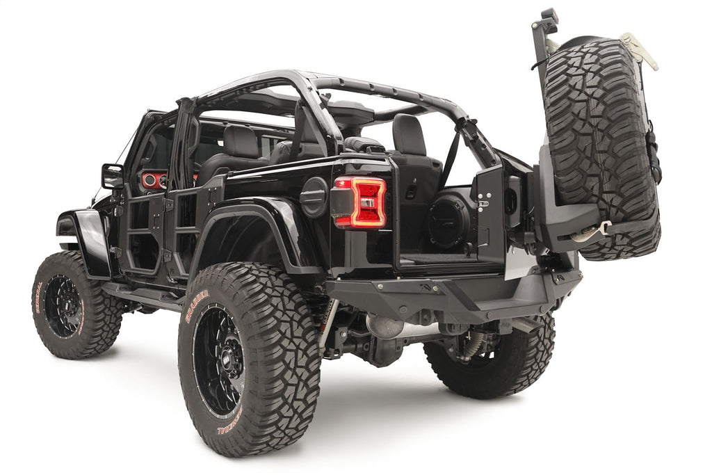 Fab Fours JL2070-B Spare Tire Carrier for Select Jeep Wrangler