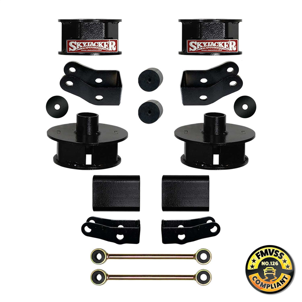 Skyjacker JL25R3MSB 2.5 In. Suspension Lift Kit for Select Jeep Wrangler