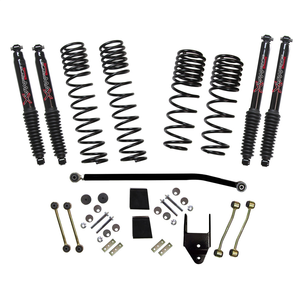 Skyjacker JL40BPBLTD Diesel 3.5-4 In. Dual Rate Long Travel Suspension Lift Kit for Select Jeep Wrangler
