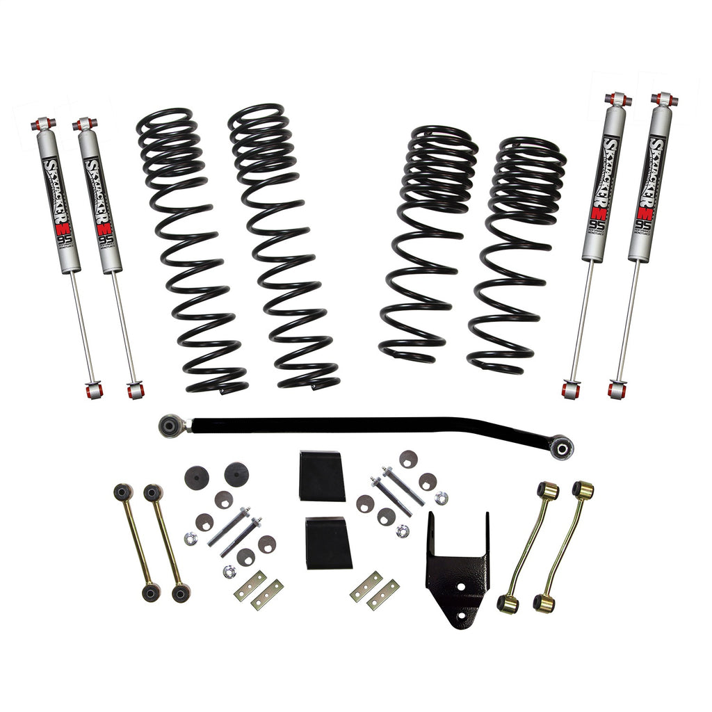 Skyjacker JL40BPMLTD Diesel 3.5-4 In. Dual Rate Long Travel Suspension Lift Kit for Select Jeep Wrangler