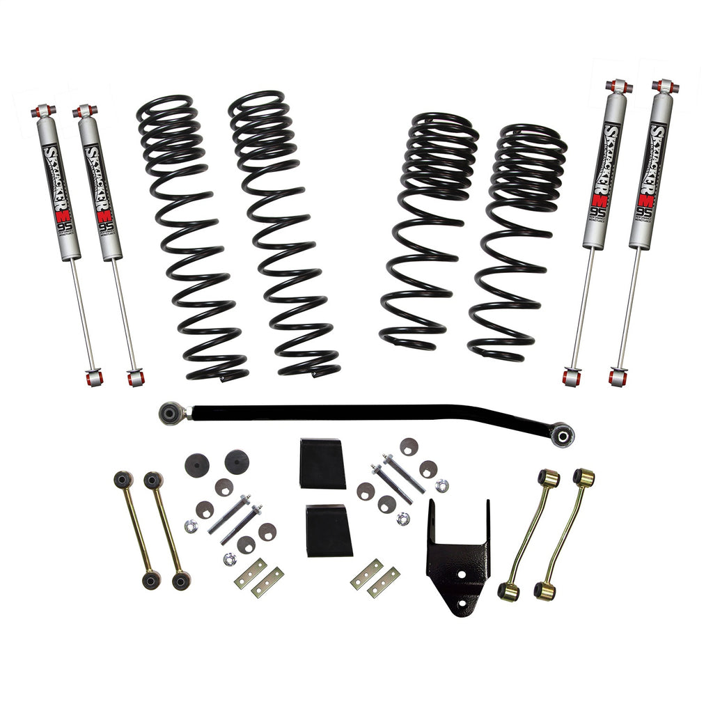 Skyjacker JL40RBPMLTD Diesel 3.5-4 In. Dual Rate Long Travel Suspension Lift Kit for Select Jeep Wrangler