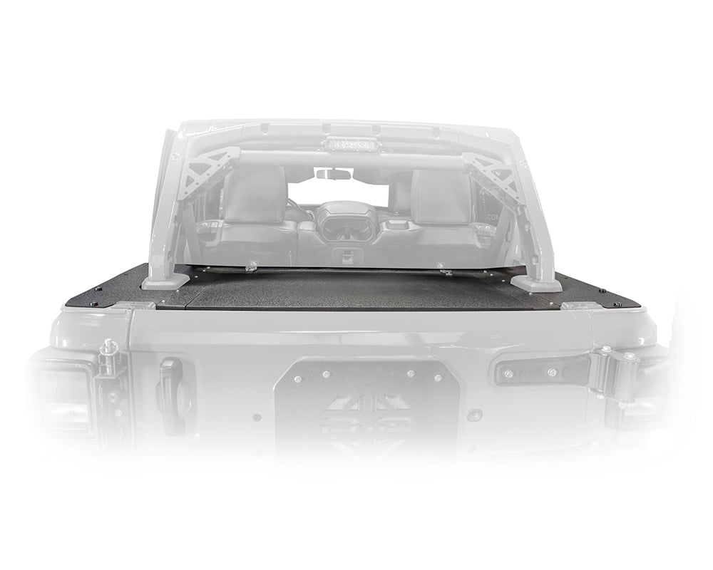 DV8 Offroad JLRS-01 Rear Storage Security Cover for Select Jeep Wrangler