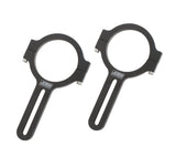 JOES RACING PRODUCTS 11254 Mirror Brackets 1-3/4in Tube 2.5in Long