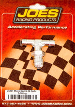 Load image into Gallery viewer, JOES RACING PRODUCTS 25847 Carb Fitting -6an Fuel Line Mini Sprint