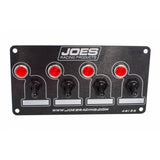 JOES RACING PRODUCTS 46135 Accessory Switch Panel w /4 Switches and Lights