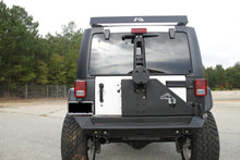 Load image into Gallery viewer, Fab Fours JP-Y1261T-B Off The Door Tire Carrier for Select Jeep Wrangler, Jeep Wrangler JK