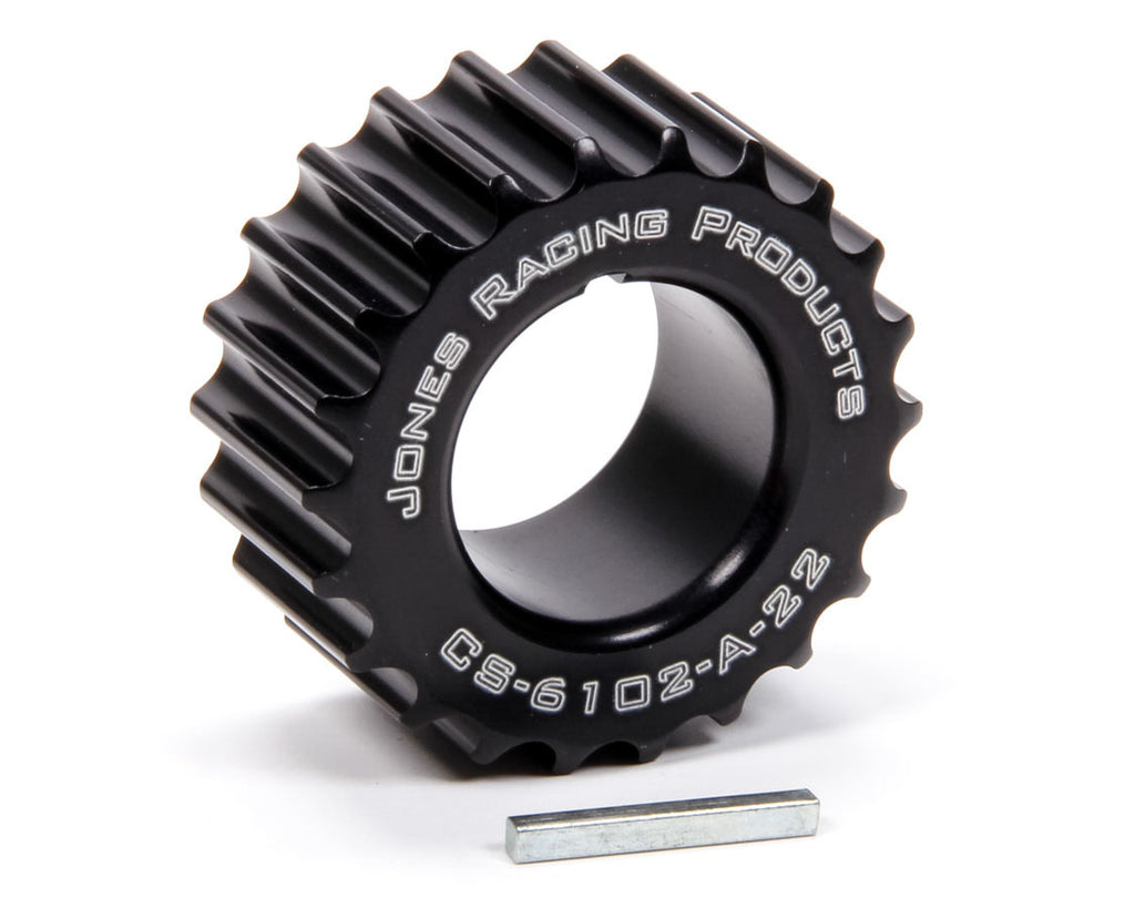 JONES RACING PRODUCTS CS-6102-A-22 HTD Crankshaft Pulley 22 Tooth 1-1/8 ID 1/8in Key