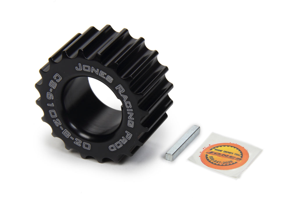 JONES RACING PRODUCTS CS-6102-B-20 Pulley Crankshaft HTD 20 Tooth 1in Wide