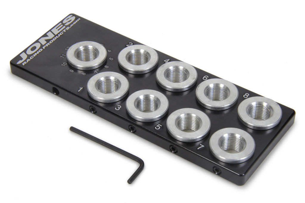 JONES RACING PRODUCTS SP-8101-V8-A Spark Plug Indexer 9 Hole w/ Rotatable Insert