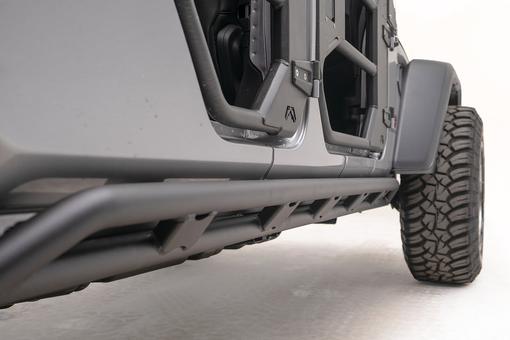 Fab Fours JT20-G1850-B Rock Slider for Select Jeep Gladiator