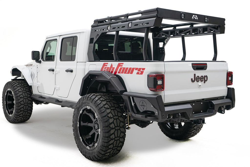 Fab Fours JT20-Y1950-B Rear Bumper for Select Jeep Gladiator