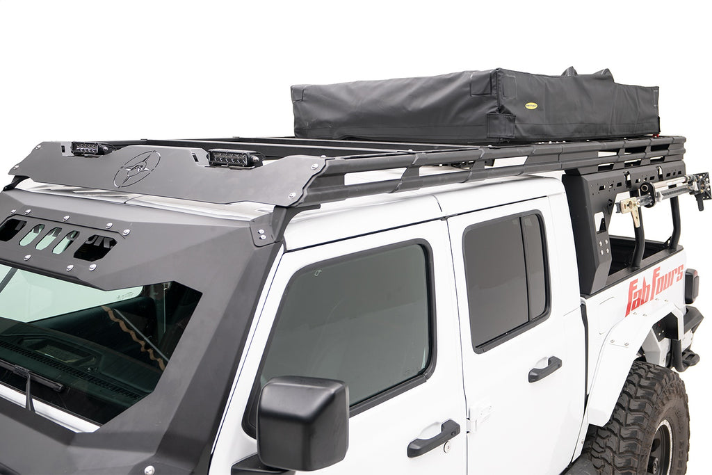 Fab Fours JTOR-02-B Overland Rack for Select Jeep Gladiator